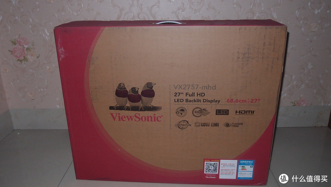 ViewSonic 优派 VX2757 27英寸 FreeSync显示器 使用评测