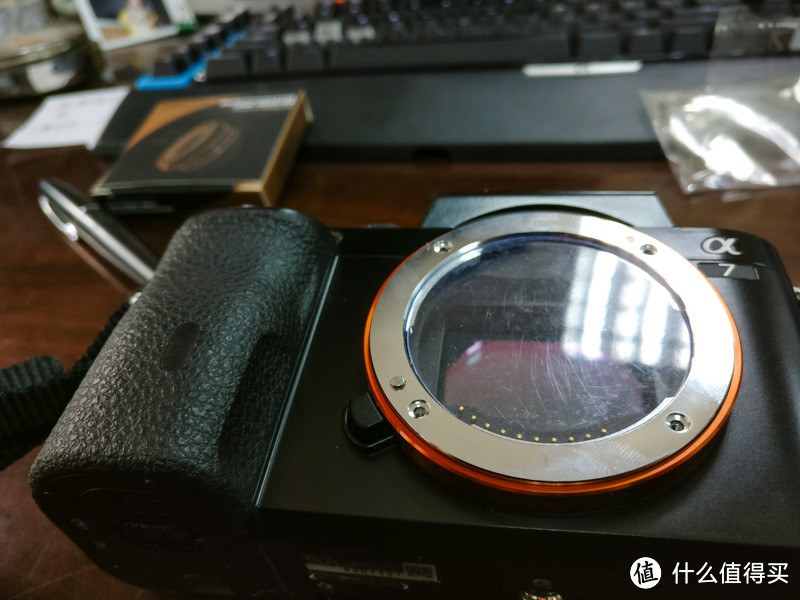 DIY更换sony A7镜头卡扣