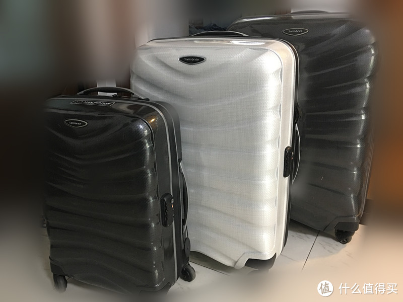 Samsonite 新秀丽 firelite U72 25'' 白色 开箱