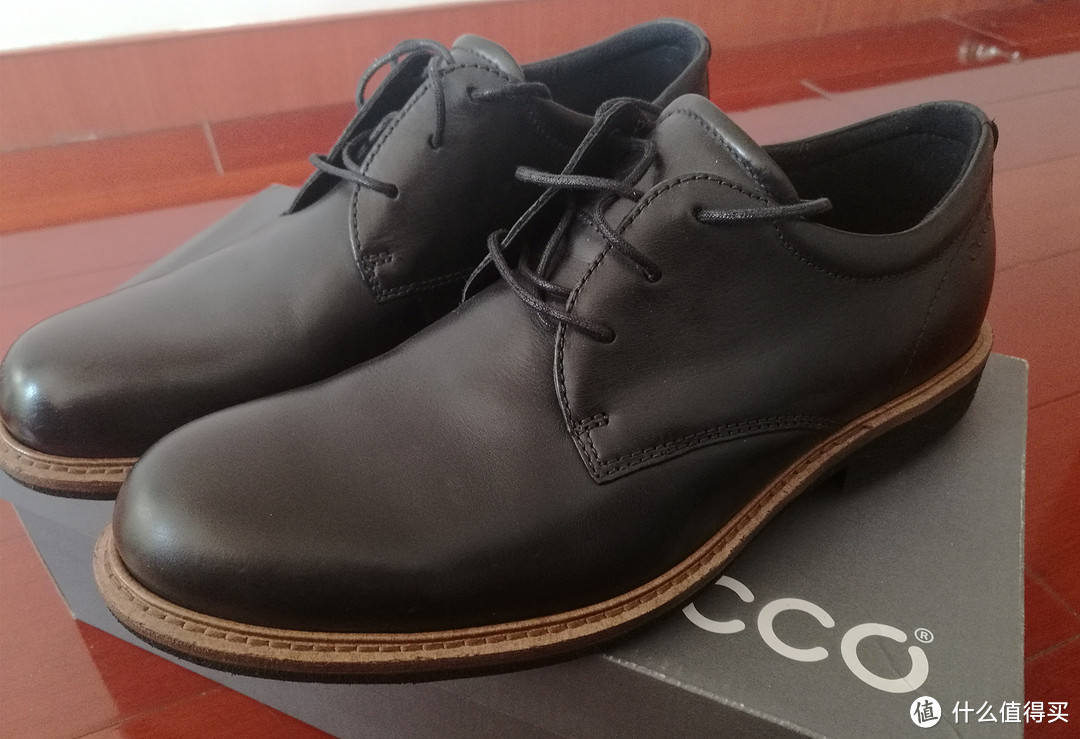 人生第一双ECCO 爱步 Findlay Plain Toe Tie 男鞋，附6PM保价过程