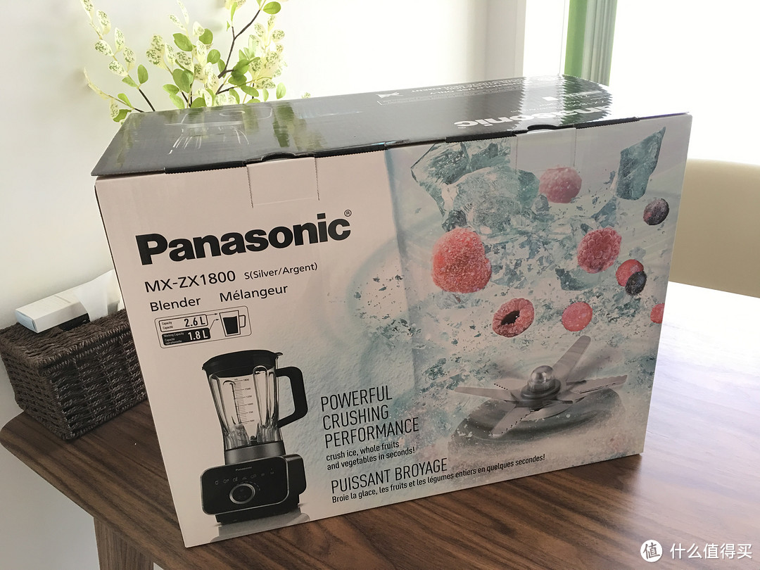 高颜值Panasonic 松下 MX-ZX1800 松下破壁机-开箱晒物