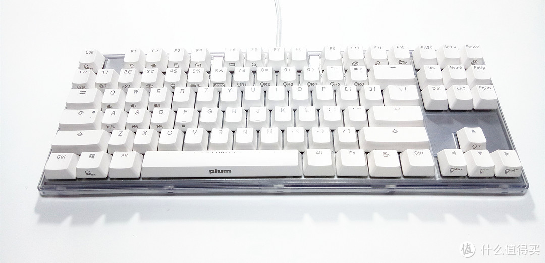 PLUM 防水静电容键盘 ：独特的手感+防泼溅的绝技