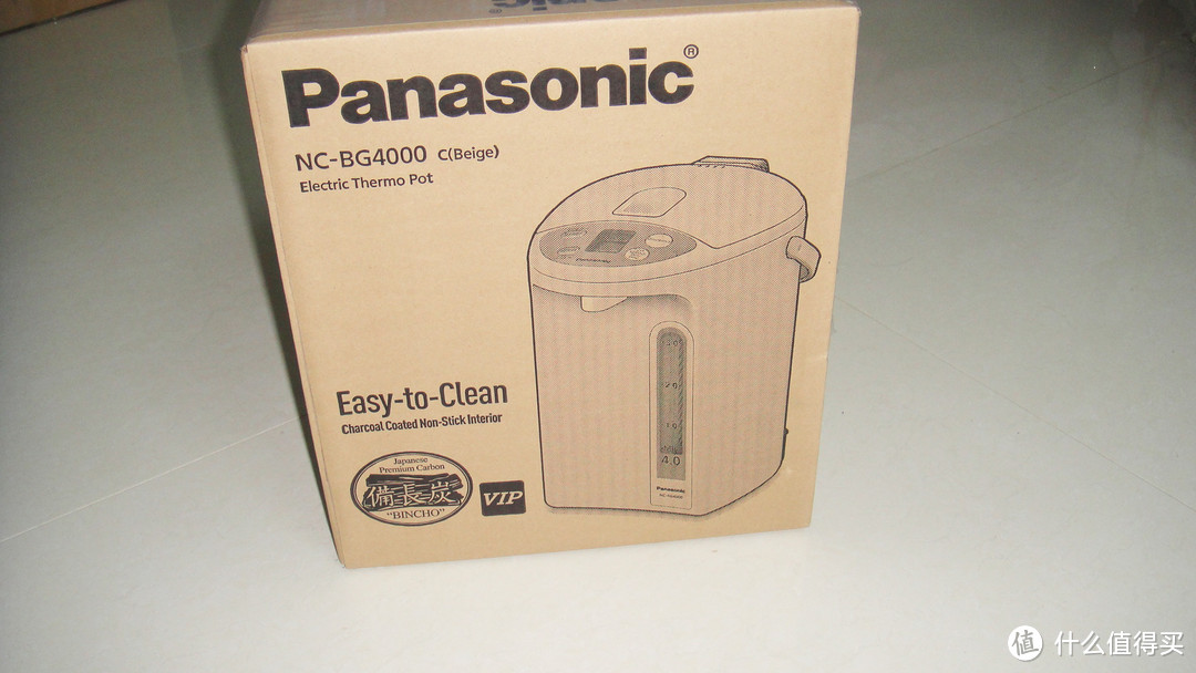 跨境网海淘 Panasonic 松下 NC-BG4000 电热水瓶 开箱评测