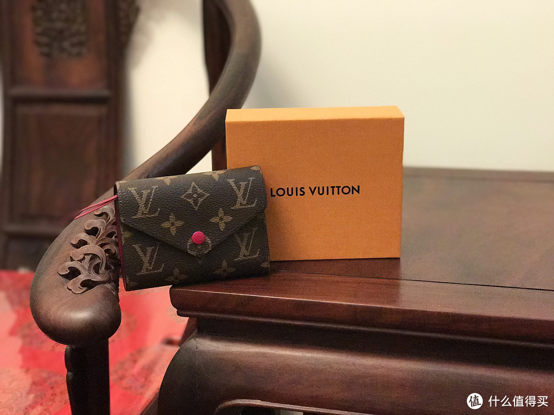 #本站首晒# 入手 LOUIS VUITTON 路易·威登 VICTORINE 豆豆钱夹 M41938