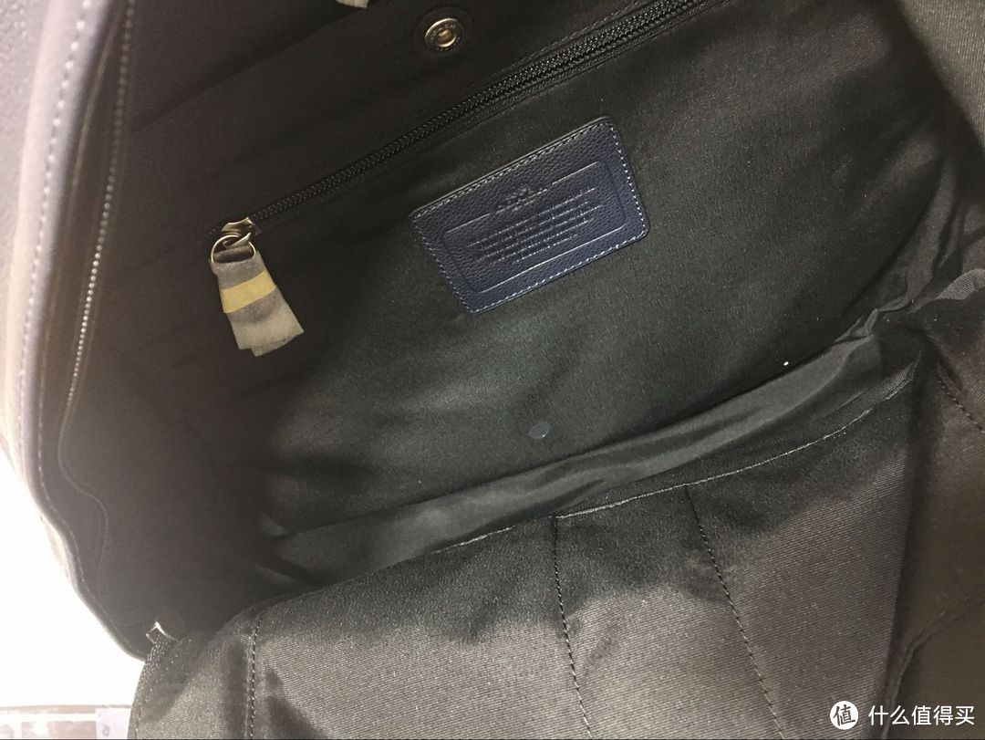 COACH 蔻驰  真皮双肩男包F72237 开箱晒物真人兽（内有惊险一幕附送）