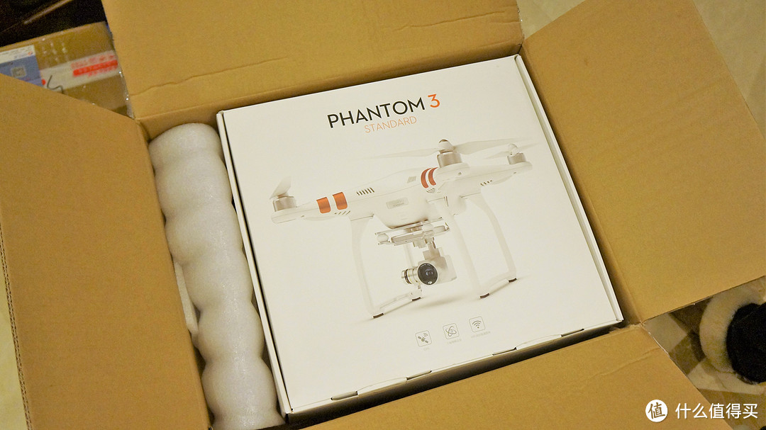 DJI 大疆 Phantom3 Standard 无人机 开箱简评&购买建议