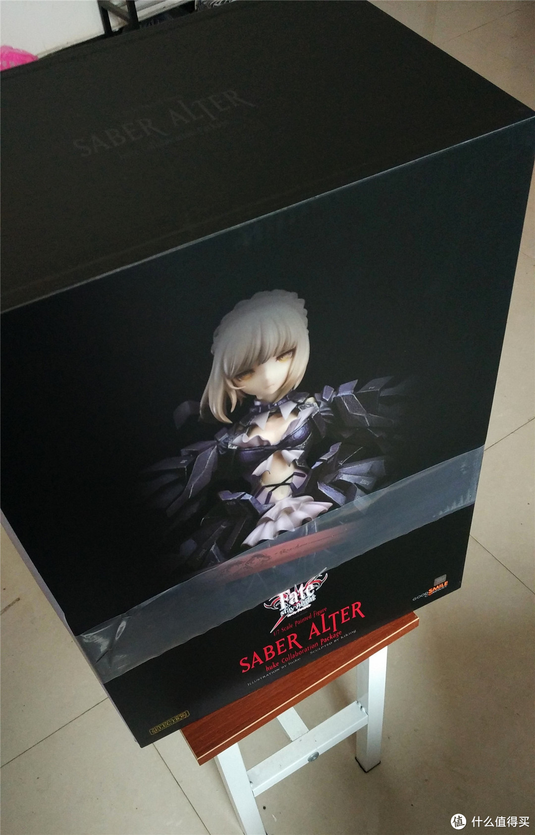 #原创新人# 阿尔托利亚 Saber Alter: huke collaboration package 手办