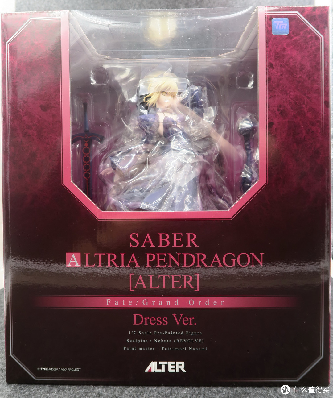 #本站首晒# Fate/Grand Order Saber 阿尔托莉雅·潘德拉贡 [Alter] Ver. 1/7 完成品手办