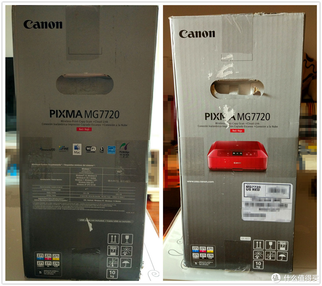 以孩子的名义剁手——Canon 佳能 Pixma MG7720 开箱简晒