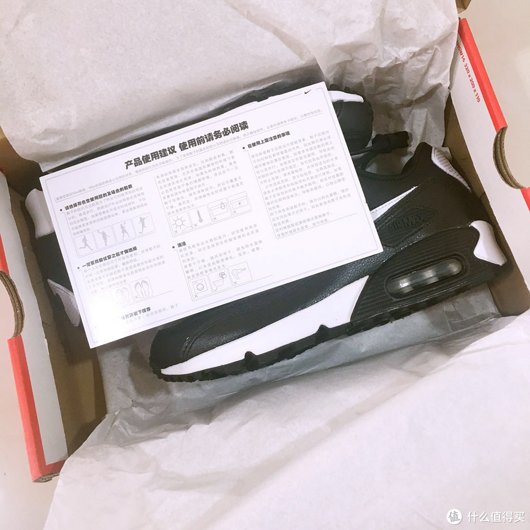 NIKE 耐克 AIR MAX 90 ESSENTIAL 女子运动鞋 开箱晒物