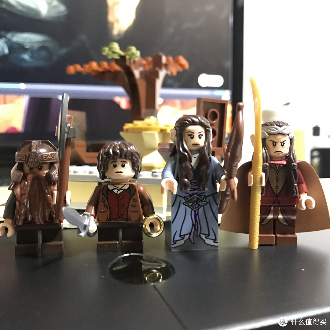 LEGO 乐高魔戒远征队+爱隆会议拼装玩具（79006+远征队全员人仔）