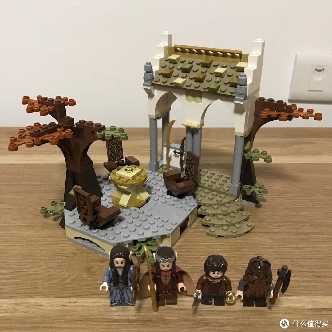 LEGO 乐高魔戒远征队+爱隆会议拼装玩具（79006+远征队全员人仔）