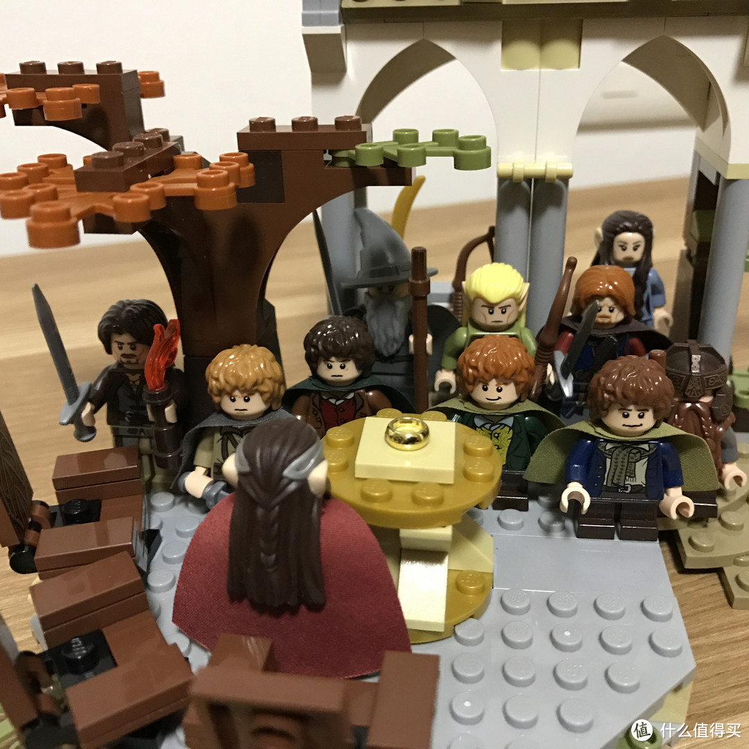 LEGO 乐高魔戒远征队+爱隆会议拼装玩具（79006+远征队全员人仔）