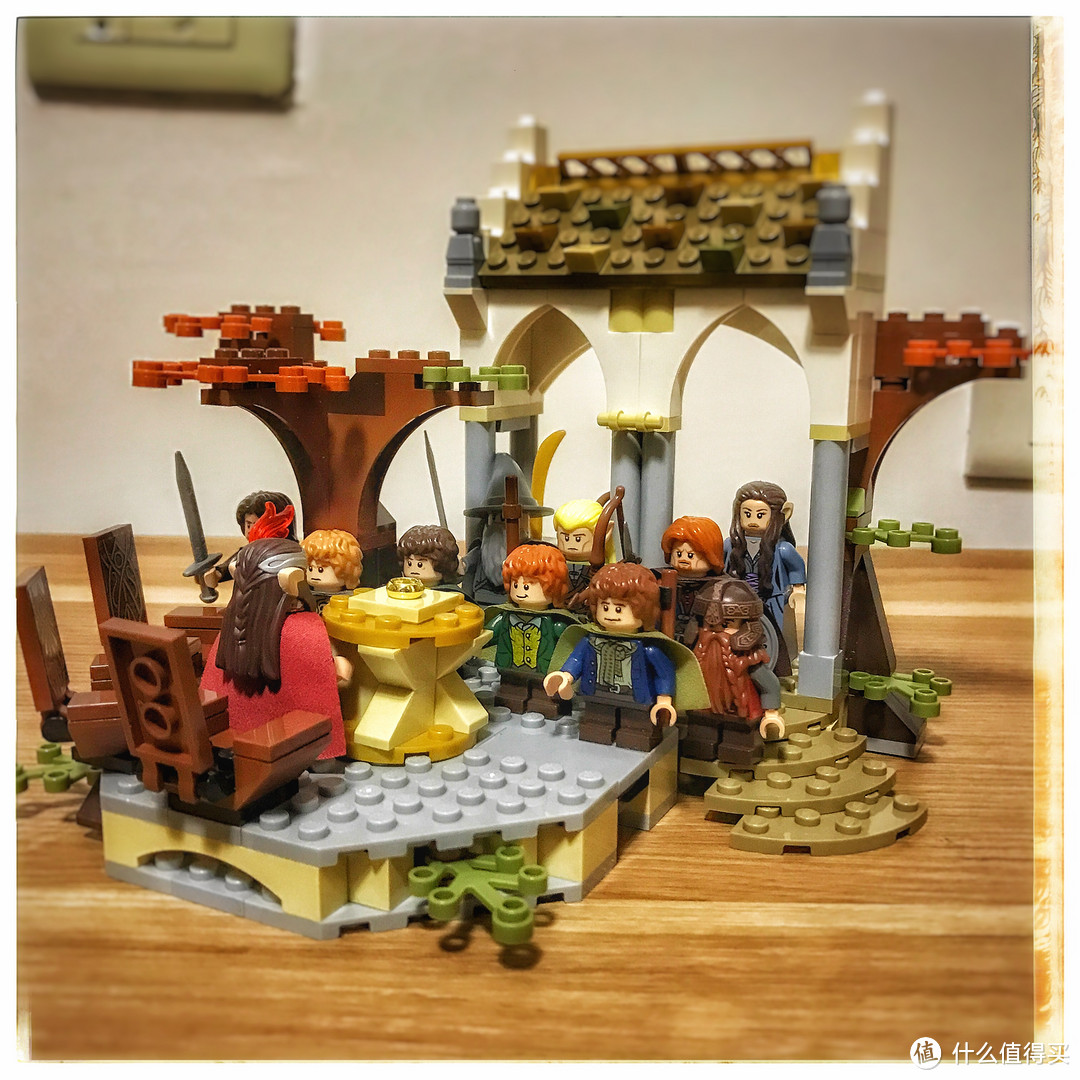LEGO 乐高魔戒远征队+爱隆会议拼装玩具（79006+远征队全员人仔）