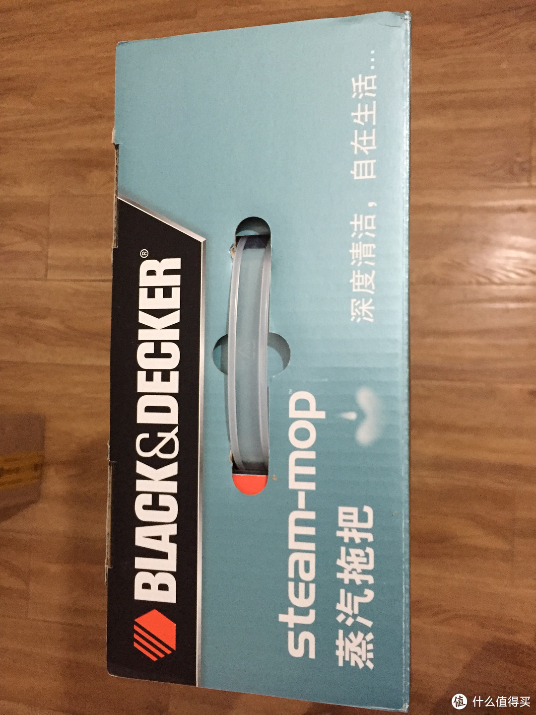 和黏糊糊的地板说再见 — BLACK&DECKER 百得 FSM1610 电动蒸汽拖把 开箱