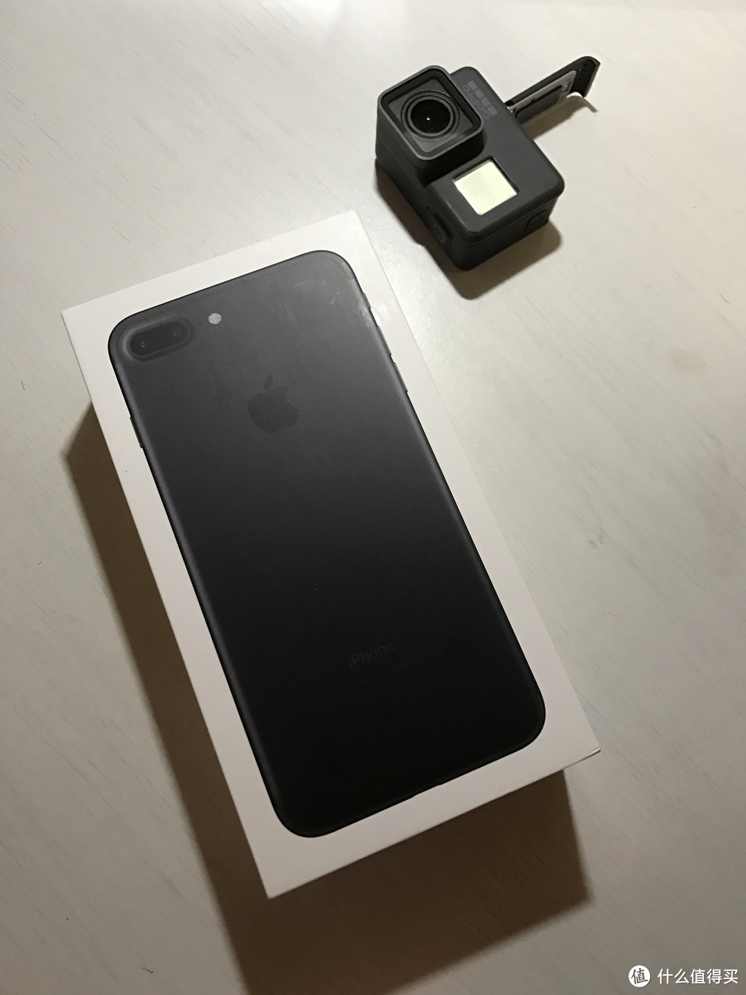 #情人礼#姗姗来迟！大家晒烂的Apple 苹果 iPhone 7 Plus 128G 磨砂黑