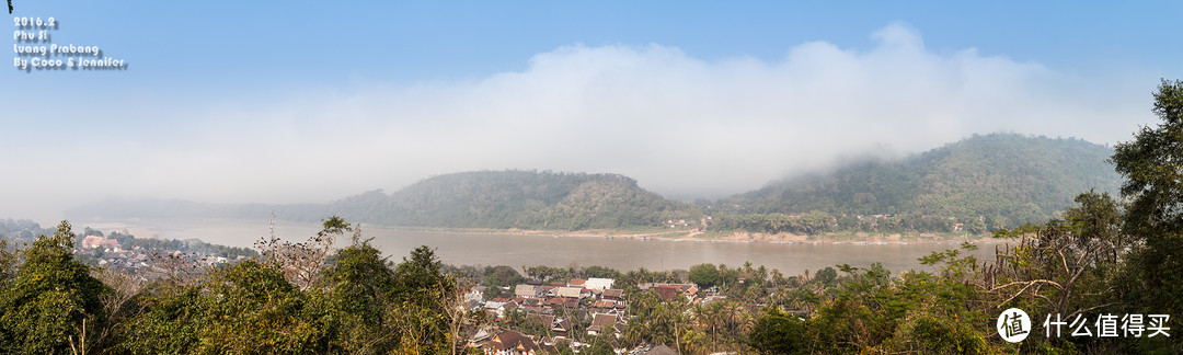 俯瞰Luang Prabang