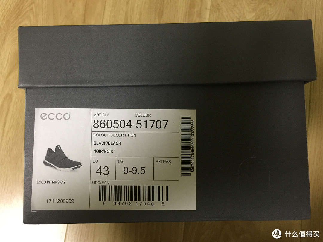 ECCO来啦：ecco 爱步 intrinsic 休闲鞋晒单