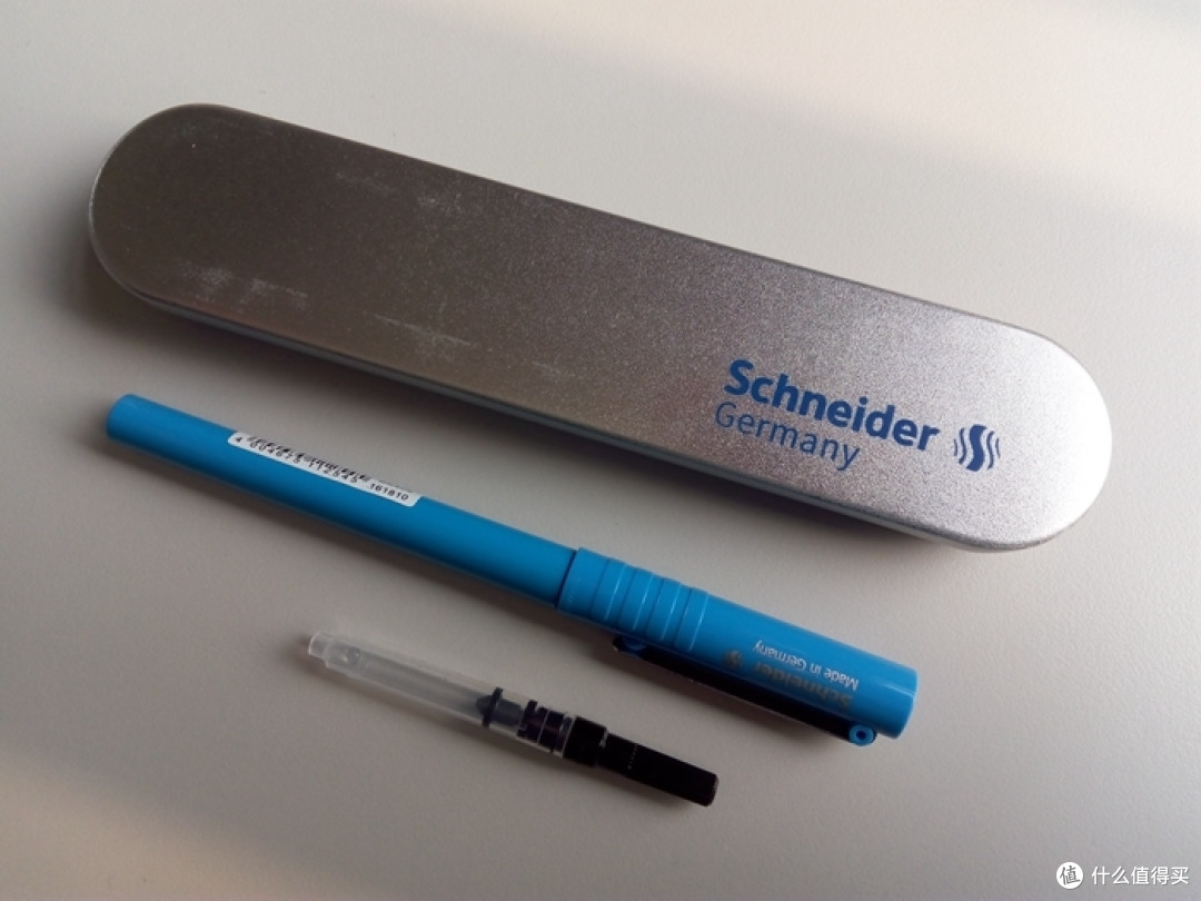 这支钢笔德国制造!入门款Schneider 施耐德 BK406 特细钢笔 EF尖 入手分享