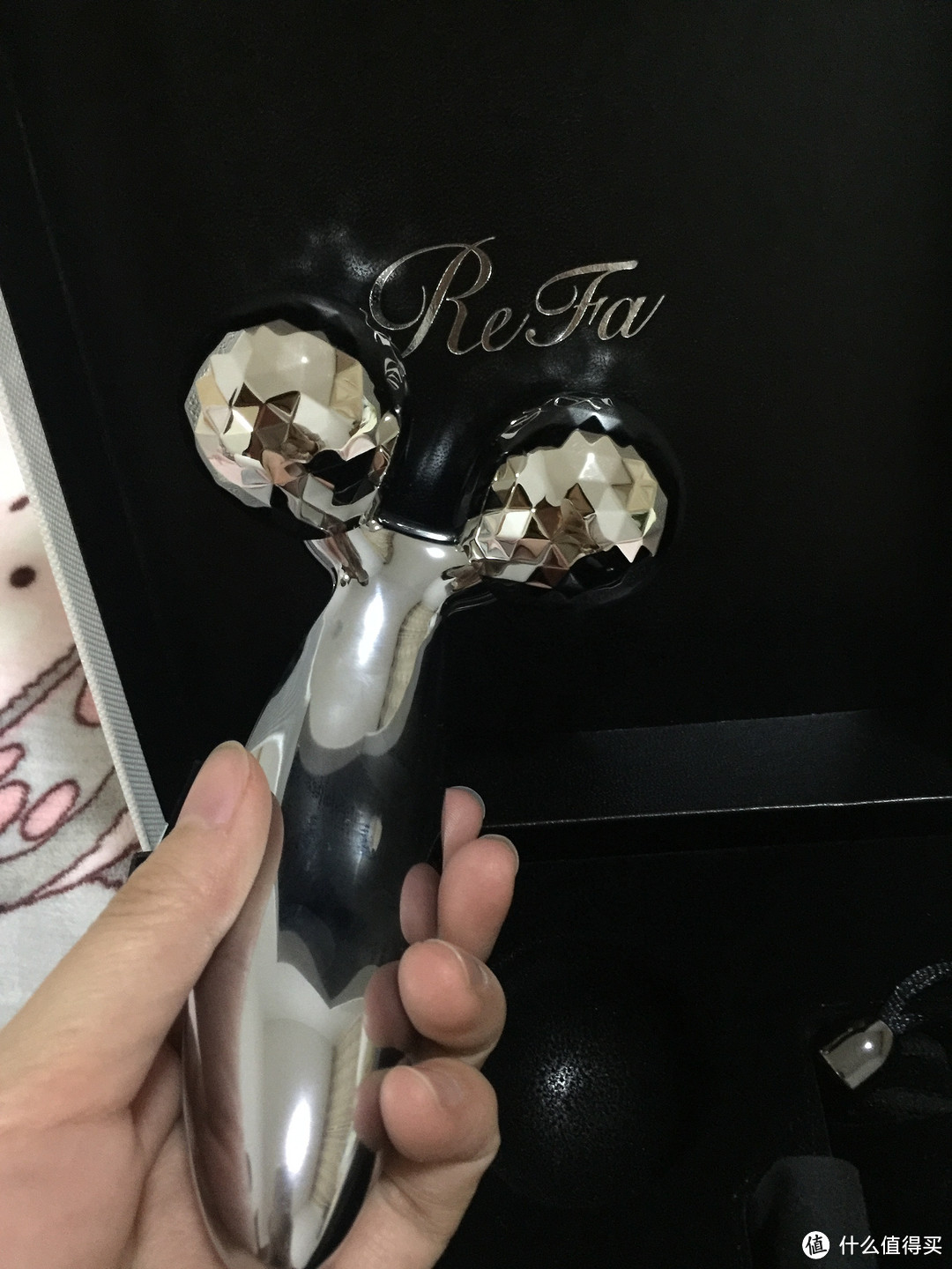 REFA CARAT 双球滚轮波光瘦脸瘦身美容仪 开箱