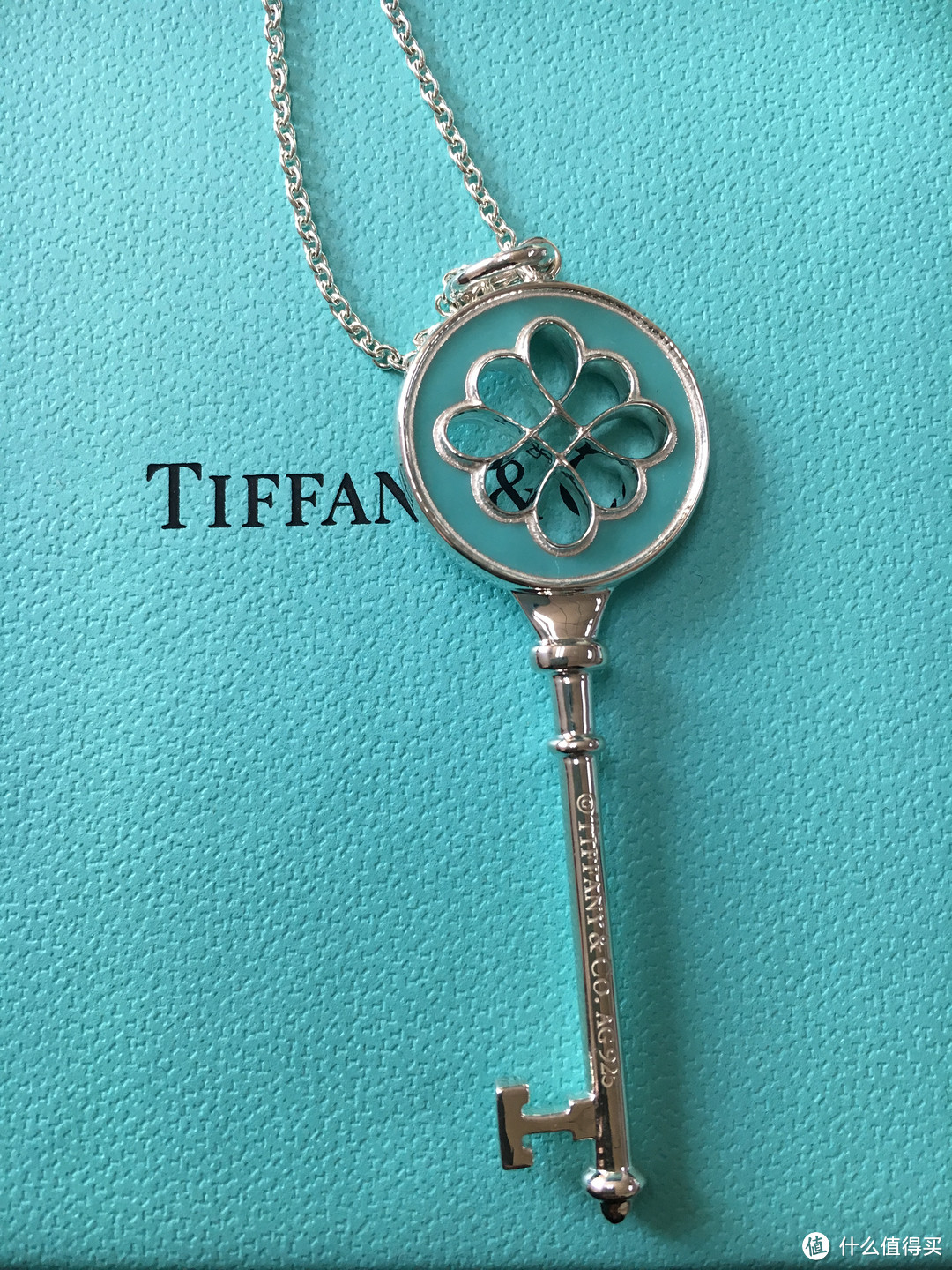 #情人礼# 打开幸福门——TIFFANY & Co 珐琅纯银钥匙