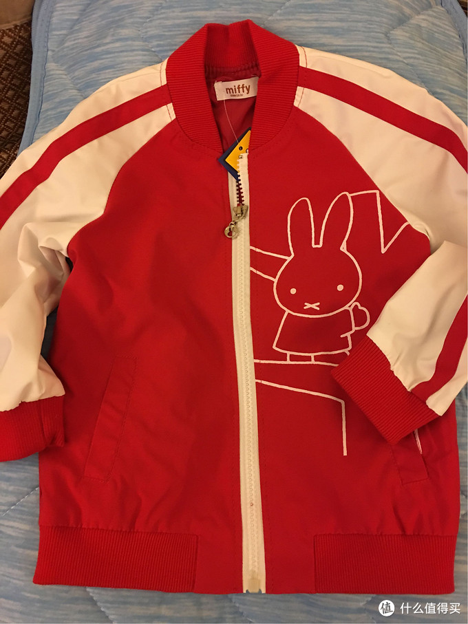 给宝宝选衣小记：miffy 米菲 男女童 春季棒球服外套