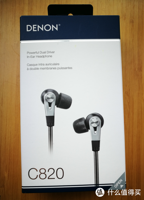 可以听出箱子味儿的塞子 — DENON 天龙 C820 入耳hifi耳机