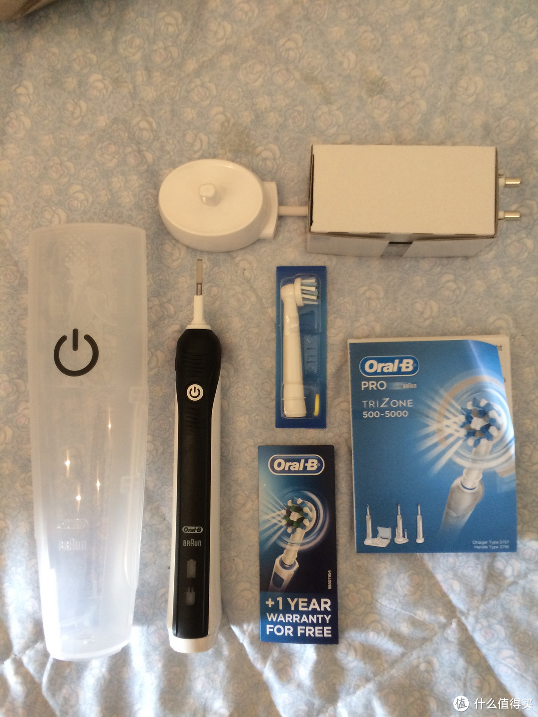 拖延症重患者的  Oral-B 欧乐-B Pro 2500 电动牙刷开箱小晒