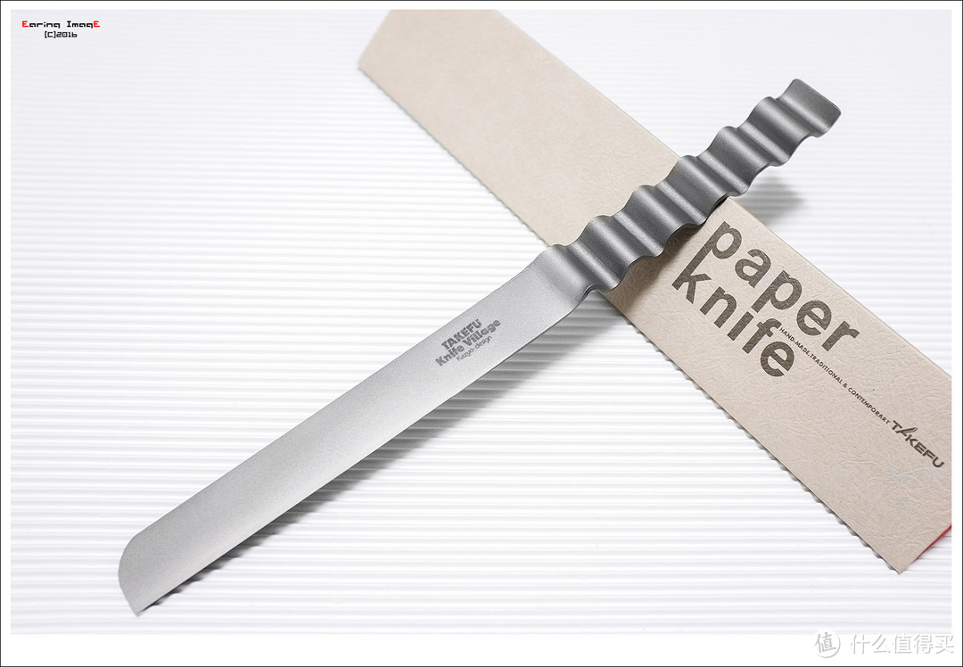 裁纸刀也要浪——700年传统 越前打刃物 川崎和男 手工波浪拆信刀裁纸刀