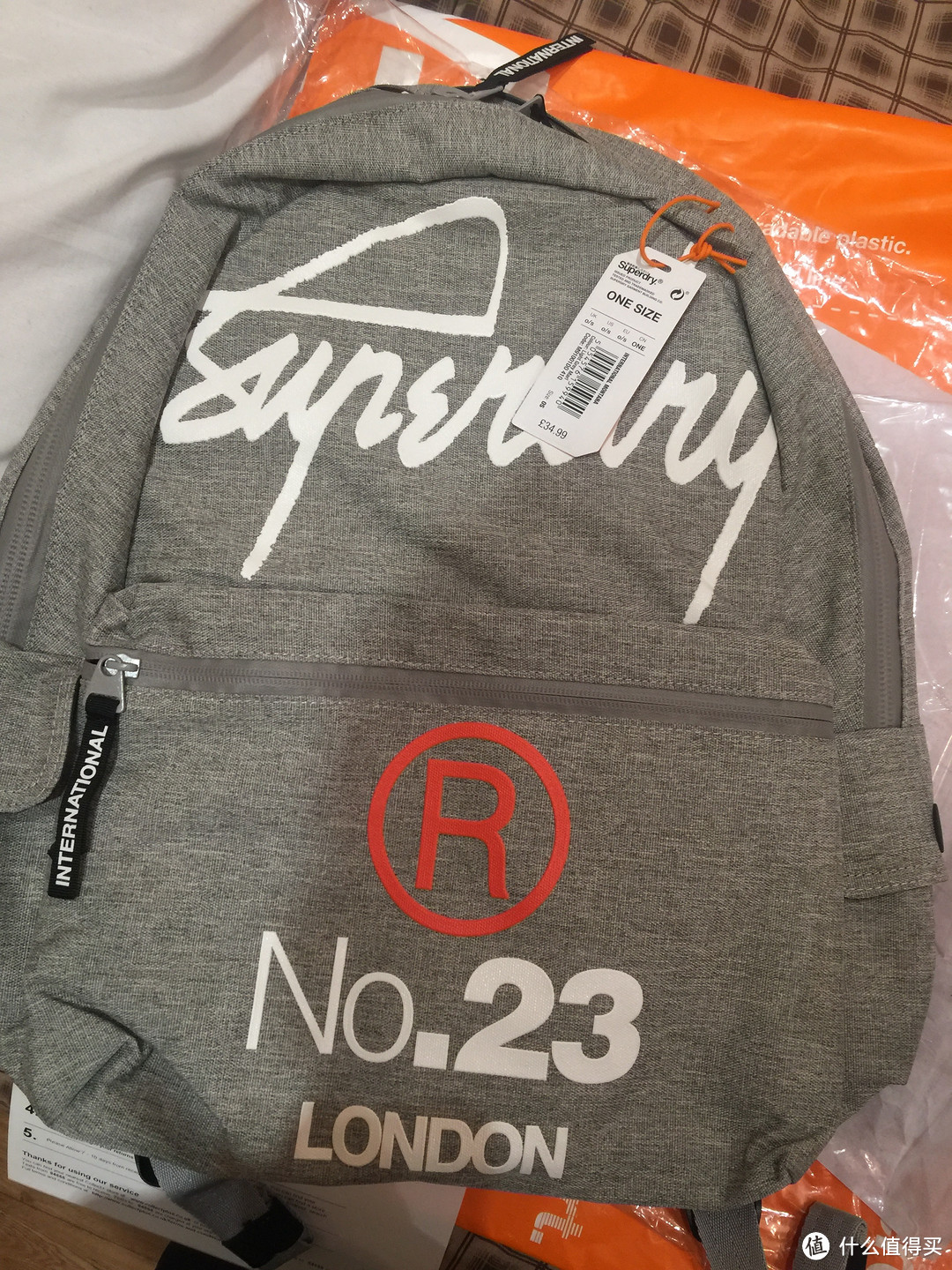 街头英伦风 Superdry 极度干燥 International Montana 背包