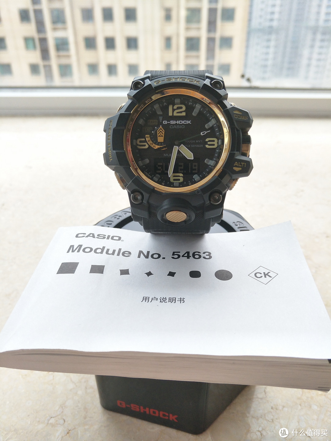 #情人礼#CASIO 卡西欧 泥王---G-SHOCK系列 GWG-1000GB 运动腕表