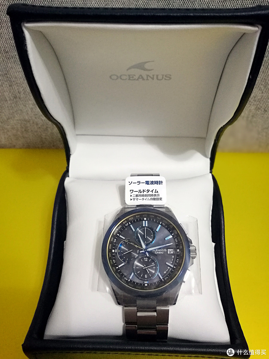 合适的就值得买：Casio 卡西欧 Oceanus OCW-T2600G-1AJF 男士光动能手表