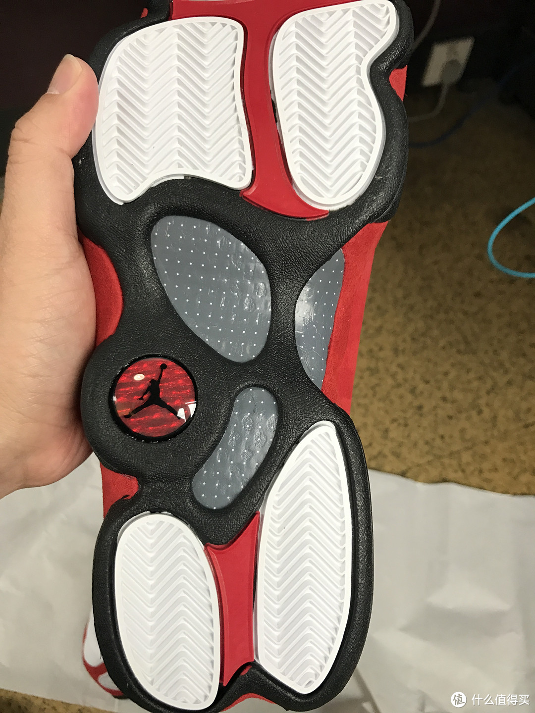 无关风月， 为情怀买单：Air Jordan 13 Retro 白红 篮球鞋