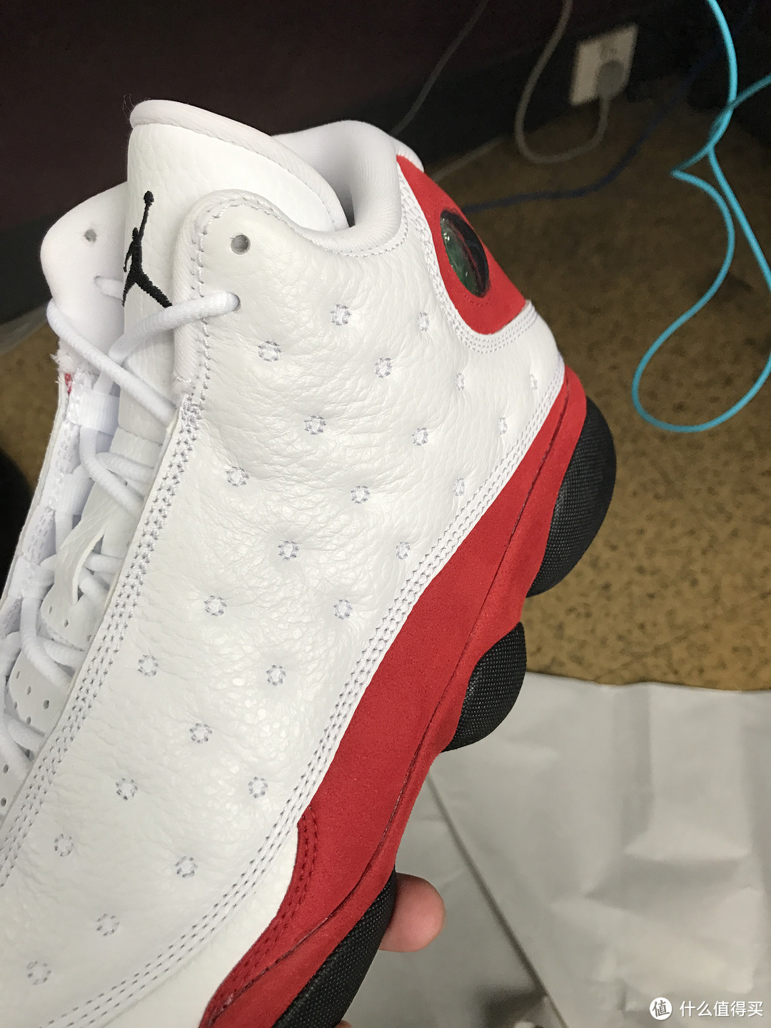 无关风月， 为情怀买单：Air Jordan 13 Retro 白红 篮球鞋