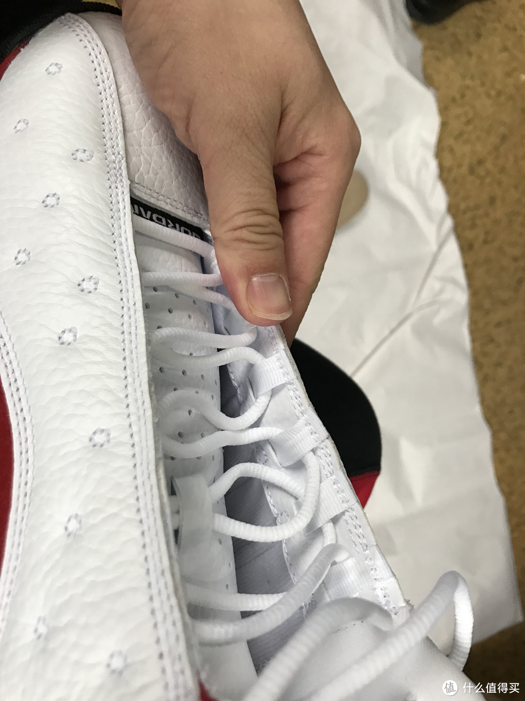 无关风月， 为情怀买单：Air Jordan 13 Retro 白红 篮球鞋