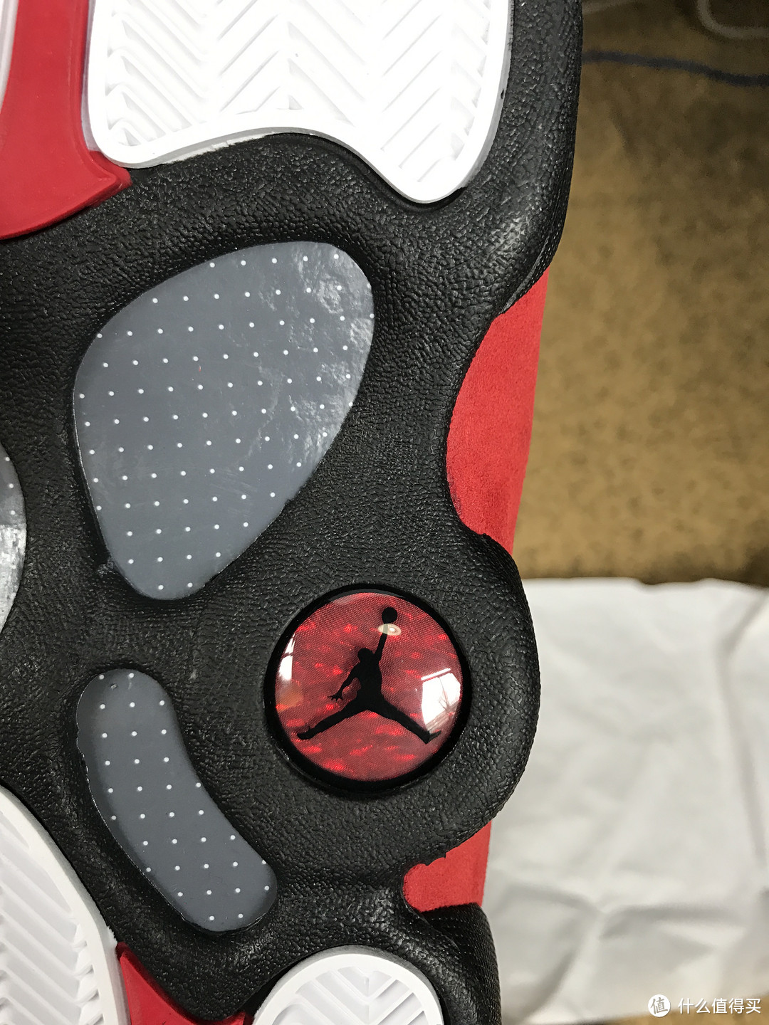 无关风月， 为情怀买单：Air Jordan 13 Retro 白红 篮球鞋