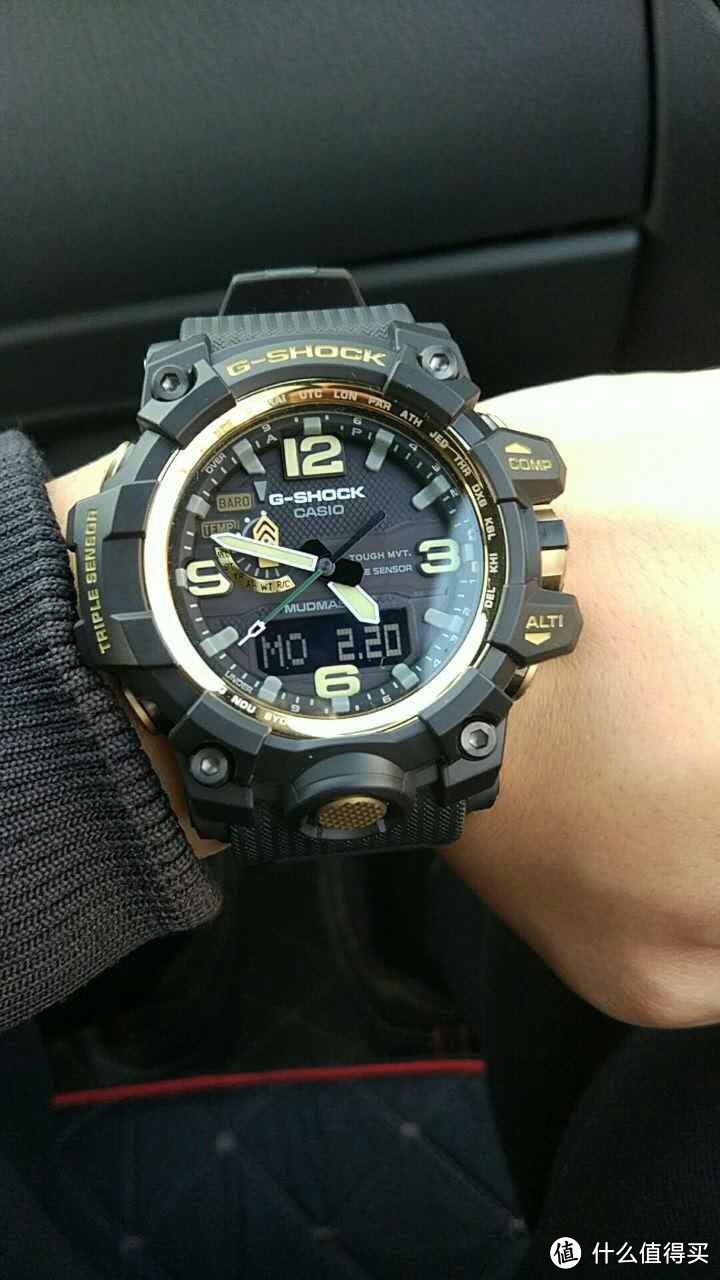 #情人礼#CASIO 卡西欧 泥王---G-SHOCK系列 GWG-1000GB 运动腕表