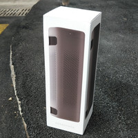 米家 小米 车载空气净化器外观展示(进风孔|按键|指示灯)