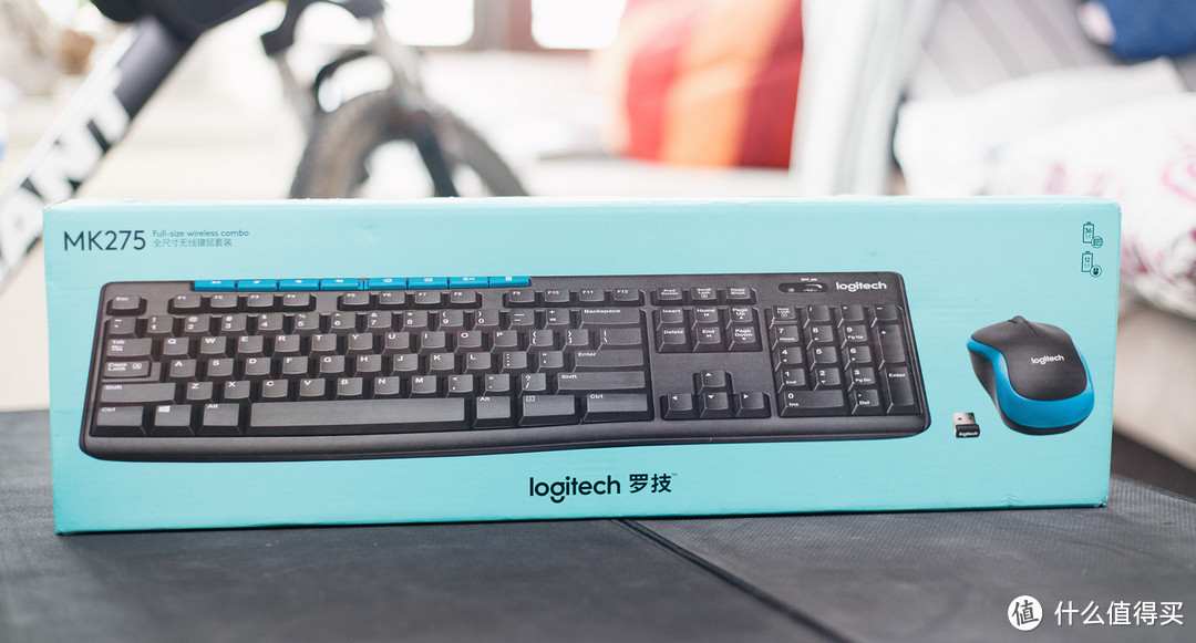 Logitech 罗技 MK275 无线键鼠套装 简单开箱