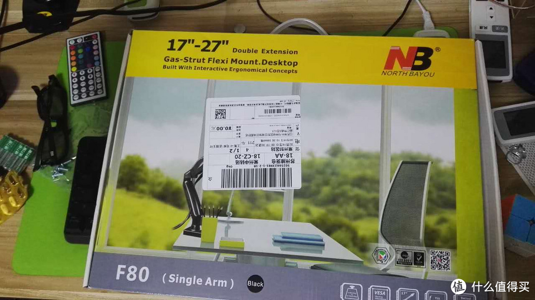 NB F80 液晶显示器支架（17-27英寸） 安装简评