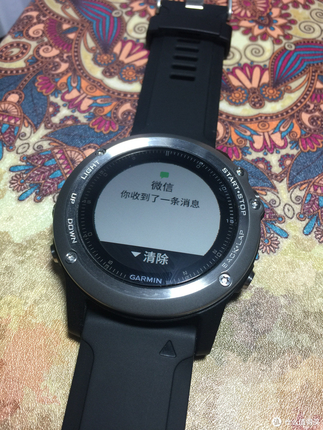 情人节一部Iphone 7P 换来的Garmin 佳明 Fenix3 HR