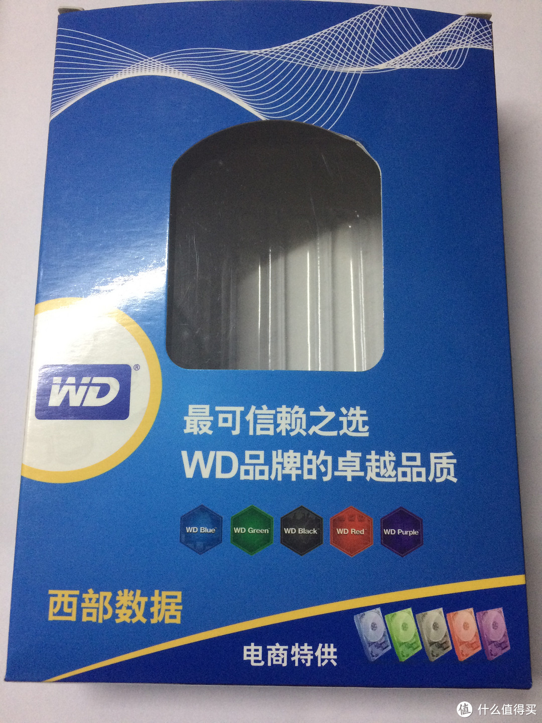 #本站首晒# WD 西部数据 3T监控紫盘WD30PURX