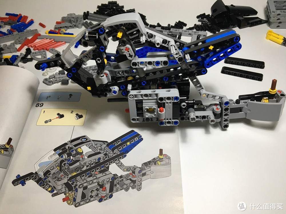 Hover Ride(拼)装B模式--LEGO 乐高 Technic 42063宝马R1200 GS Adventure 第二形态完毕