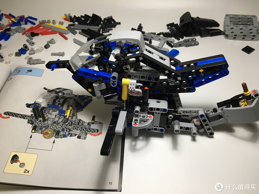 Hover Ride(拼)装B模式--LEGO 乐高 Technic 42063宝马R1200 GS Adventure 第二形态完毕