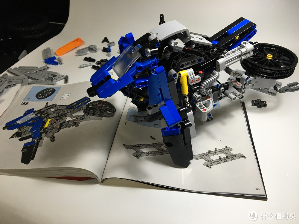 Hover Ride(拼)装B模式--LEGO 乐高 Technic 42063宝马R1200 GS Adventure 第二形态完毕