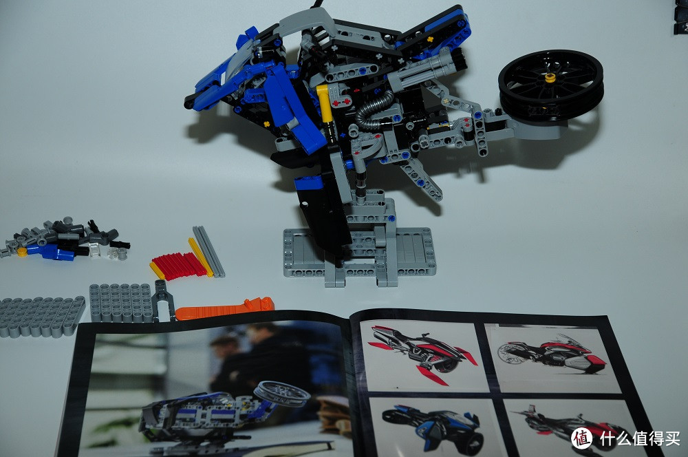 Hover Ride(拼)装B模式--LEGO 乐高 Technic 42063宝马R1200 GS Adventure 第二形态完毕