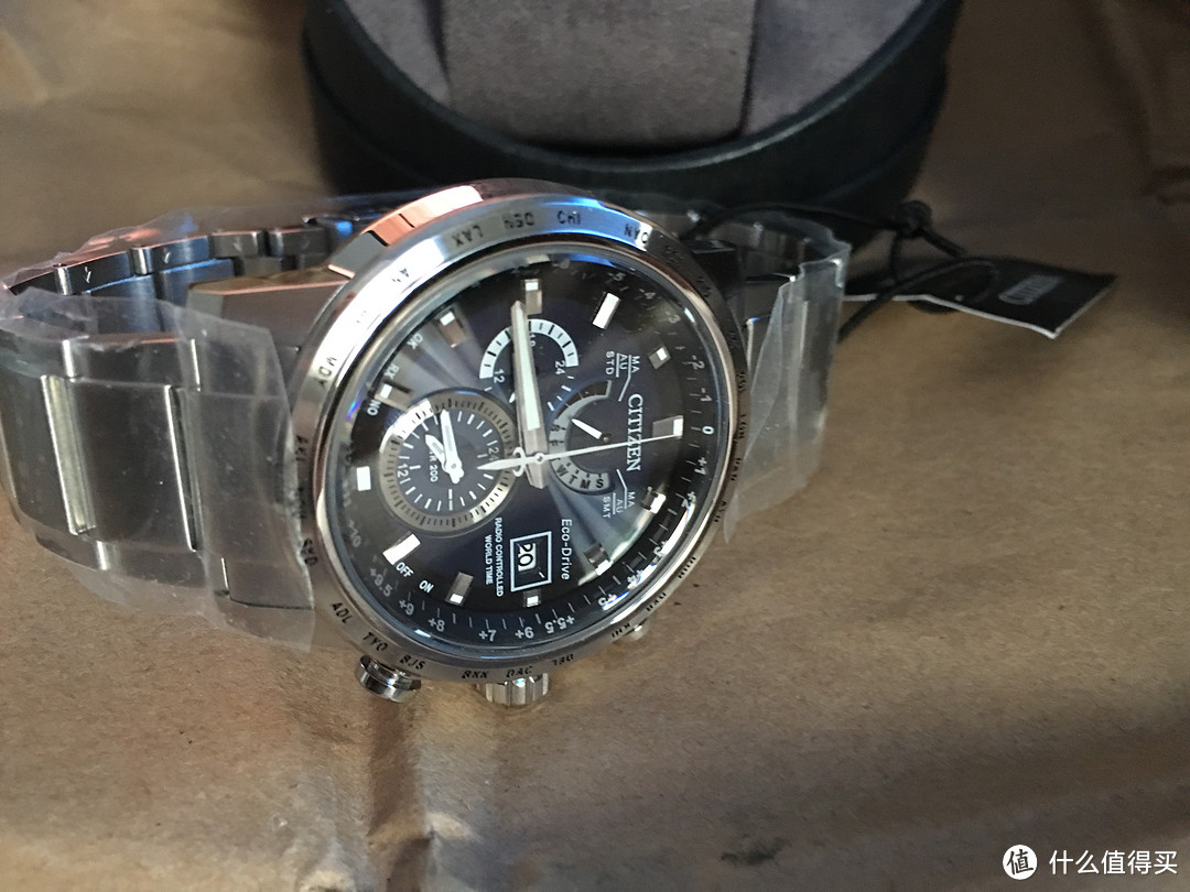 CITIZEN 西铁城 A-T Perpetual AT9070-51L 男款光动能腕表 开箱