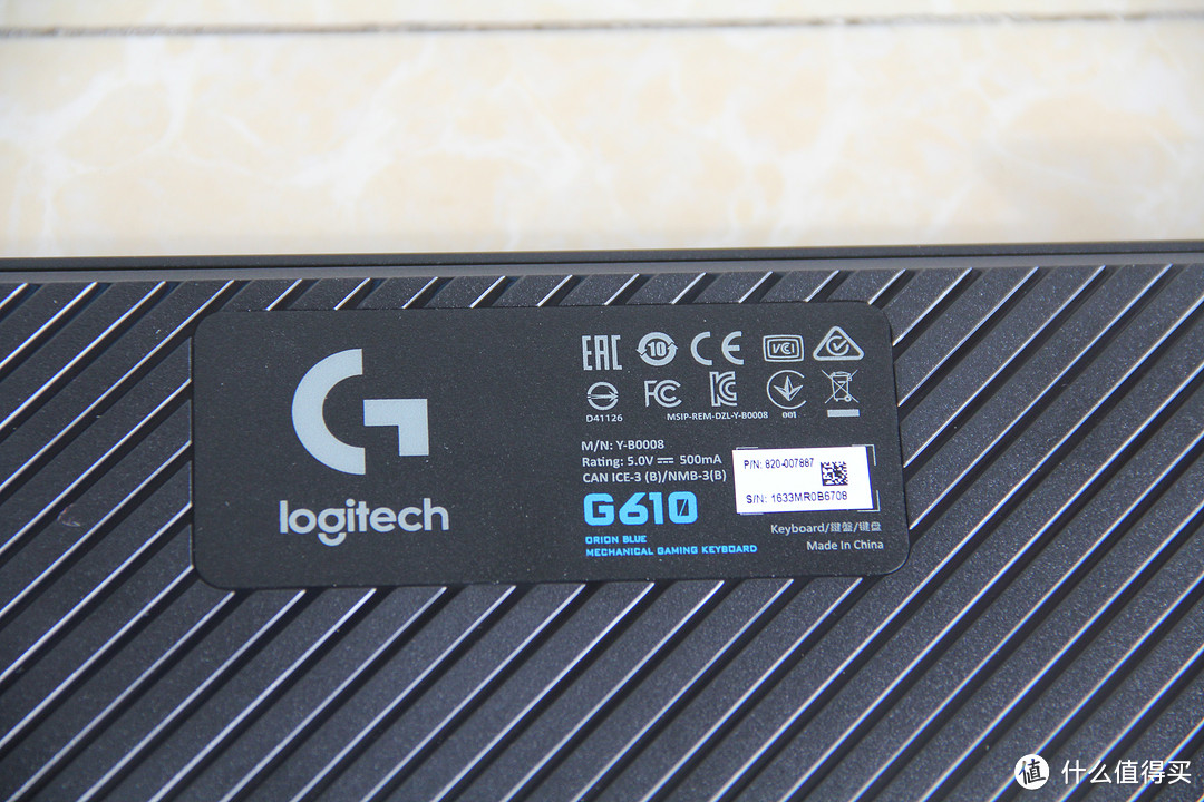 品控不错，手感欠佳：Logitech 罗技 G610 机械游戏键盘 简评