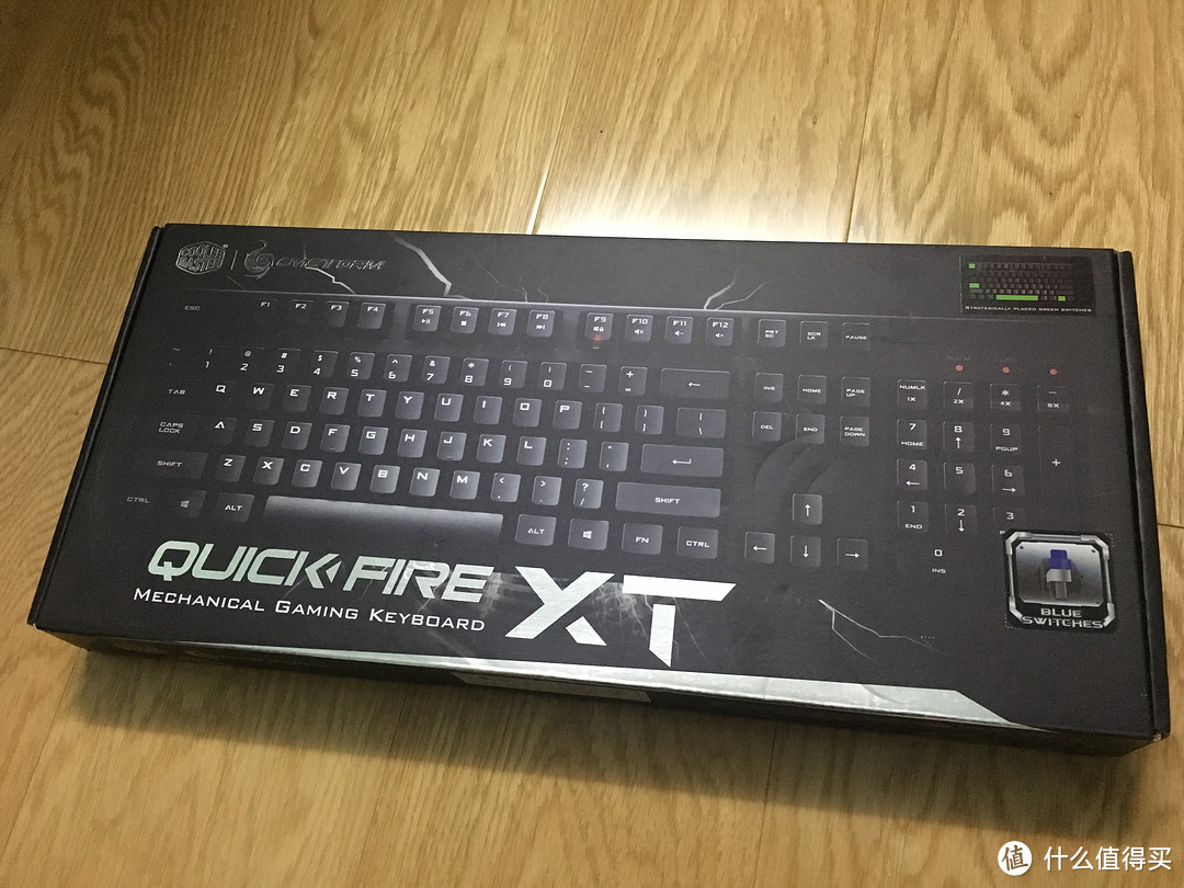 畅快淋漓“青峰侠”——COOLERMASTER 酷冷至尊 XT 青轴开箱