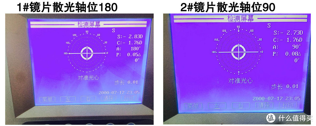 散光轴位对镜片薄厚的影响